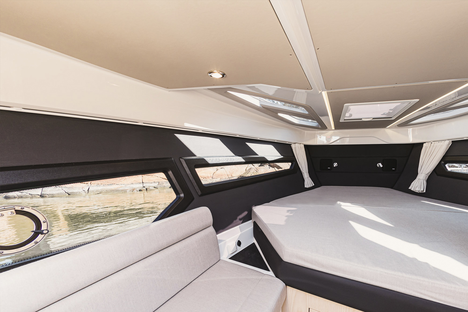 Large hull portlights