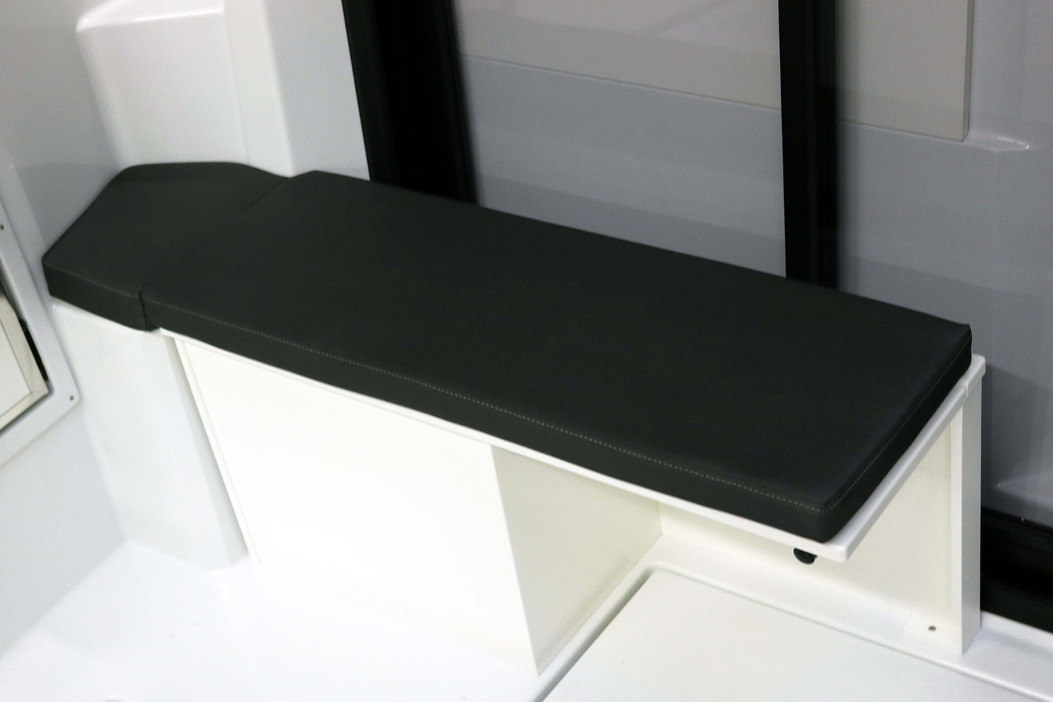 Cushion for extra seat/storage in cockpit