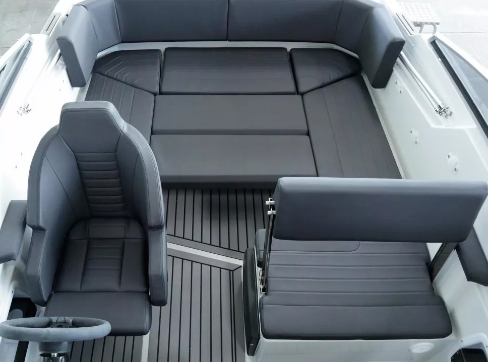 Sundeck cushion, cockpit